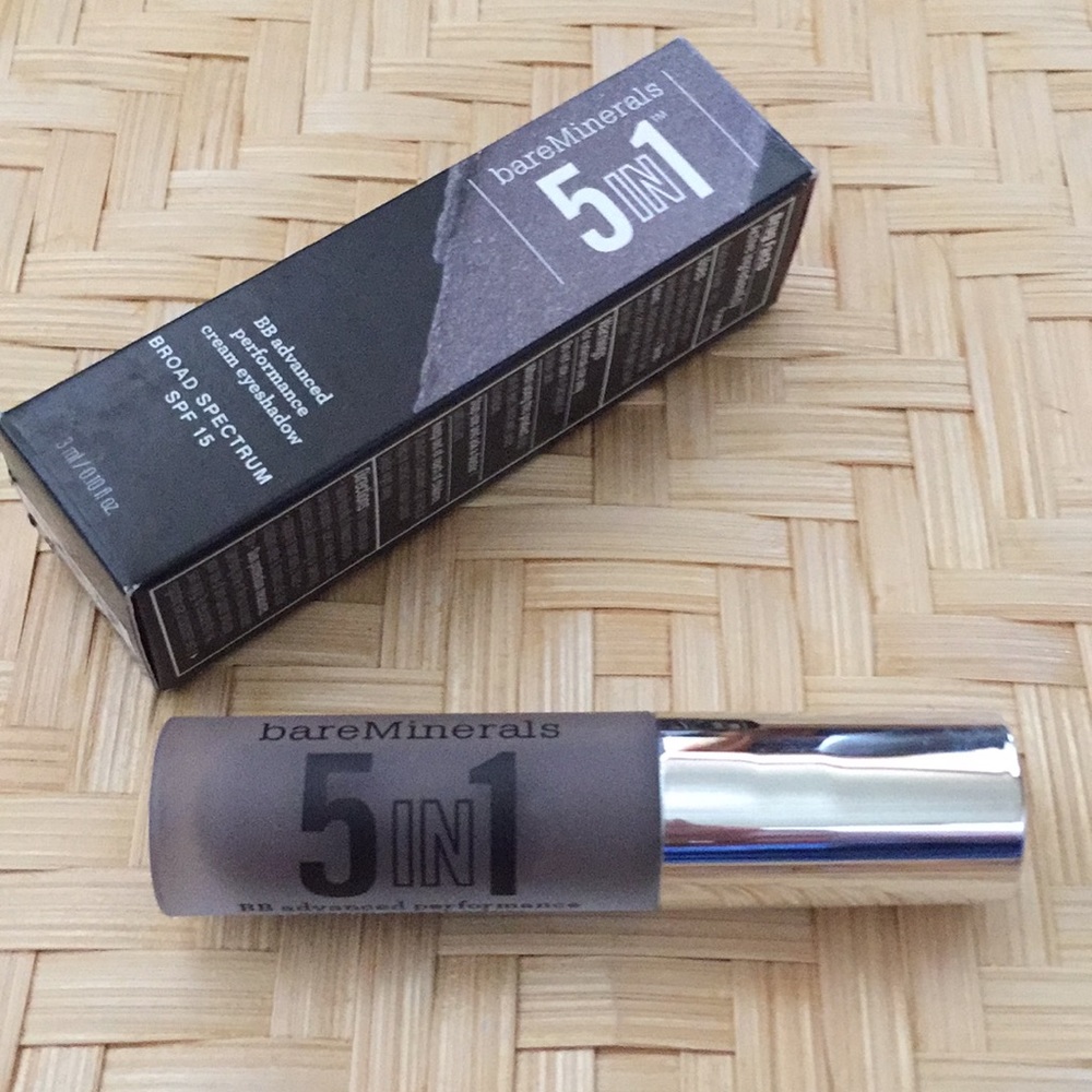 🌈 3 for $15 🌈 NEW BareMinerals 5in1 eyeshadow/primer SMOKY ESPRESSO